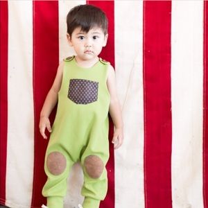 Toddler Romper W/ Knee Patches
